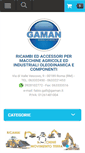Mobile Screenshot of gaman.it